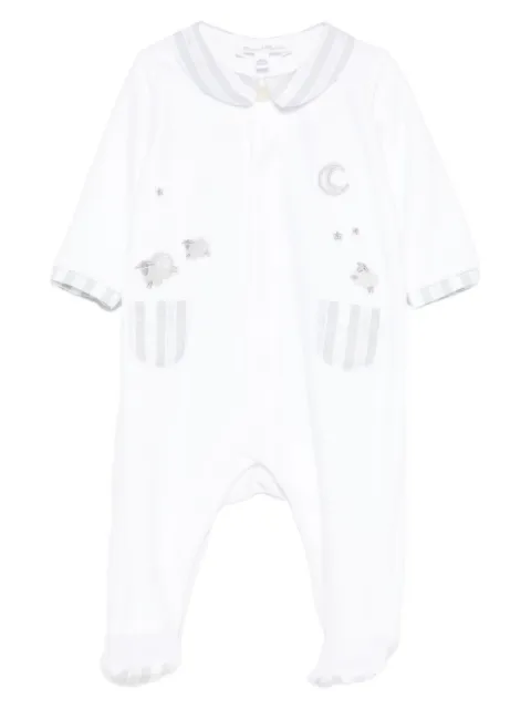 Tartine Et Chocolat pijama con ovejas bordadas