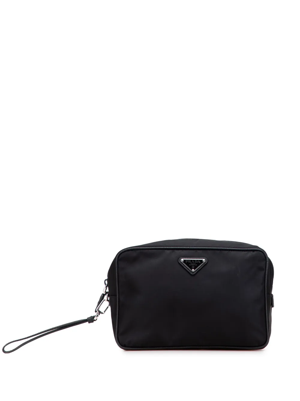 2013-2025 Saffiano Trimmed Tessuto clutch bag
