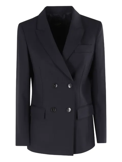 Seventy double-breasted peak-lapels blazer
