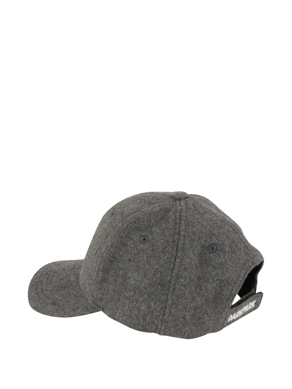 DARKPARK logo-patch baseball cap - Grijs