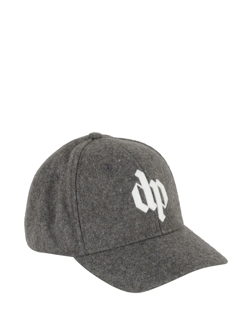 DARKPARK logo-patch baseball cap Grijs