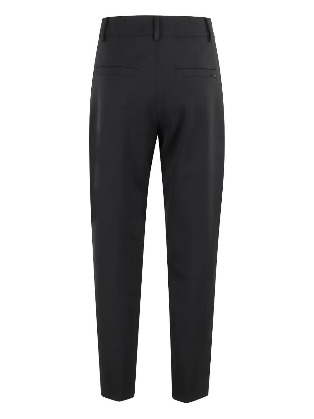 Seventy flat-front trousers Zwart