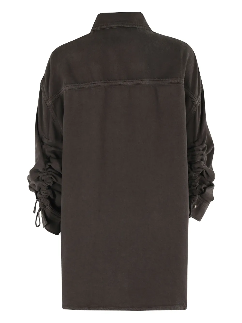 DARKPARK drawstring-cuff shirt - Bruin