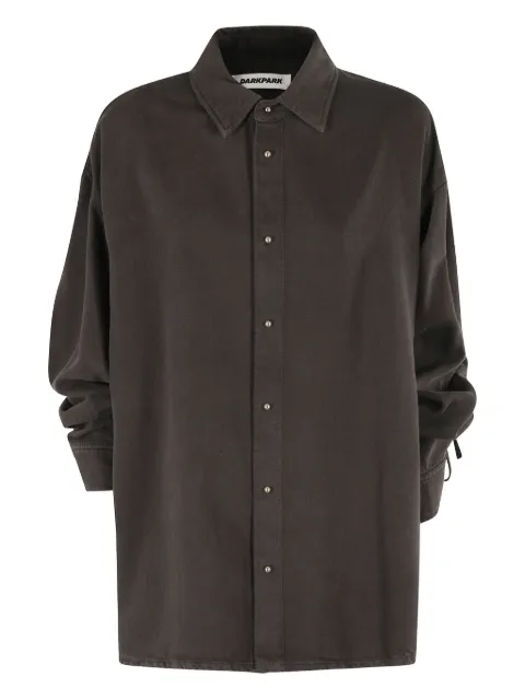 DARKPARK drawstring-cuff shirt