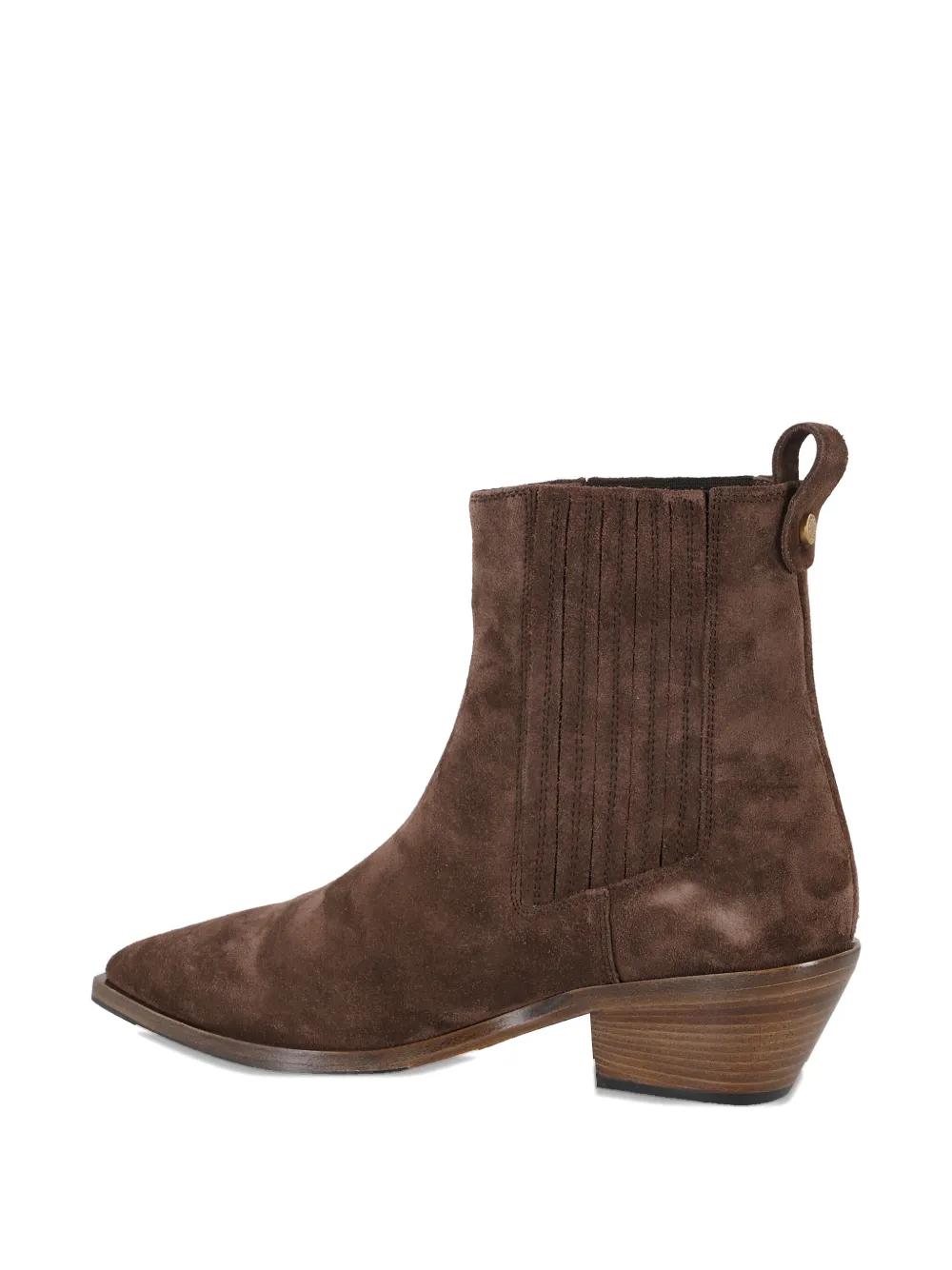 Roberto Festa Aurea suede ankle boots Brown