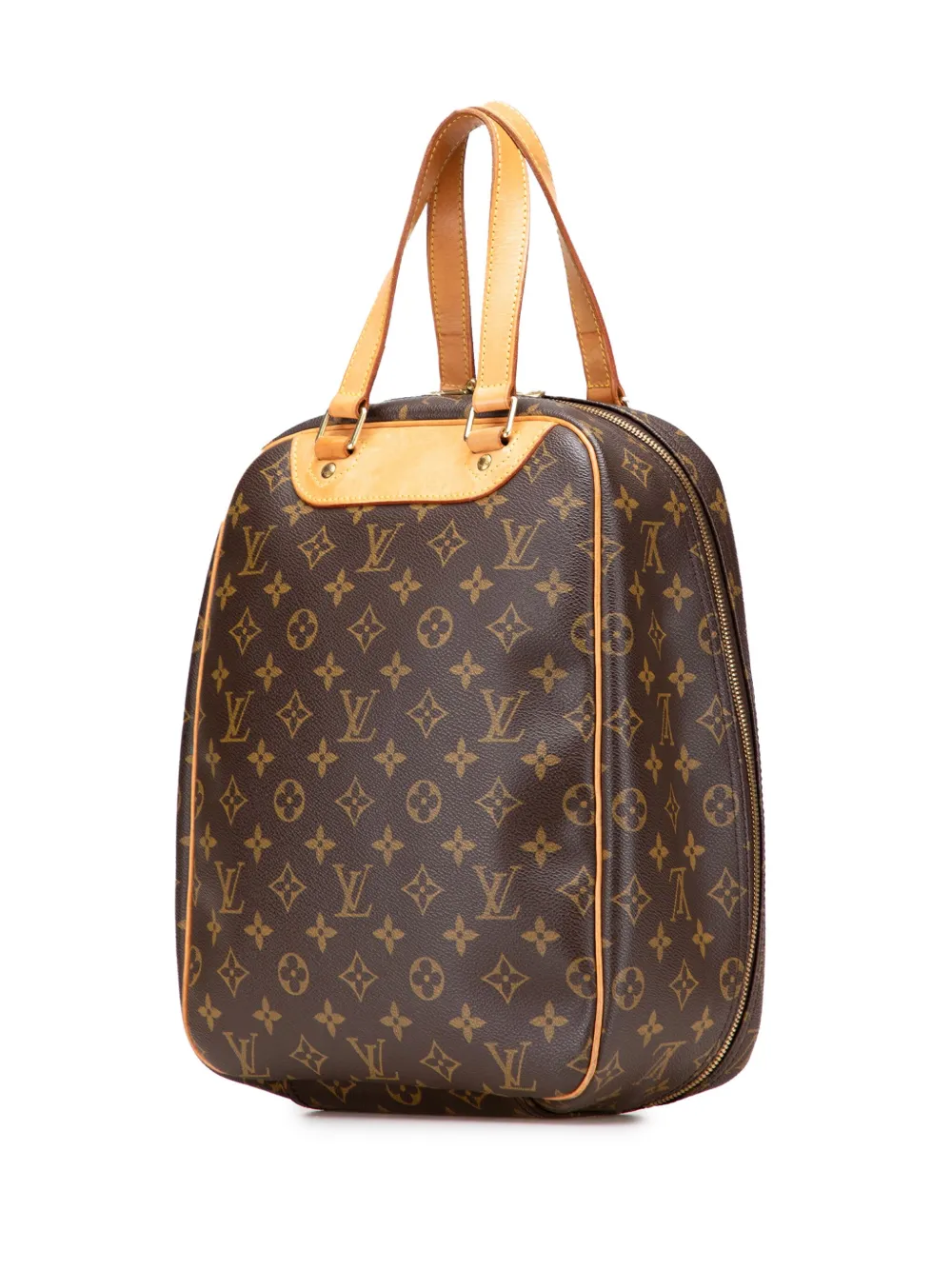 Pre-owned Louis Vuitton 1999 Monogram Excursion Handbag In Brown