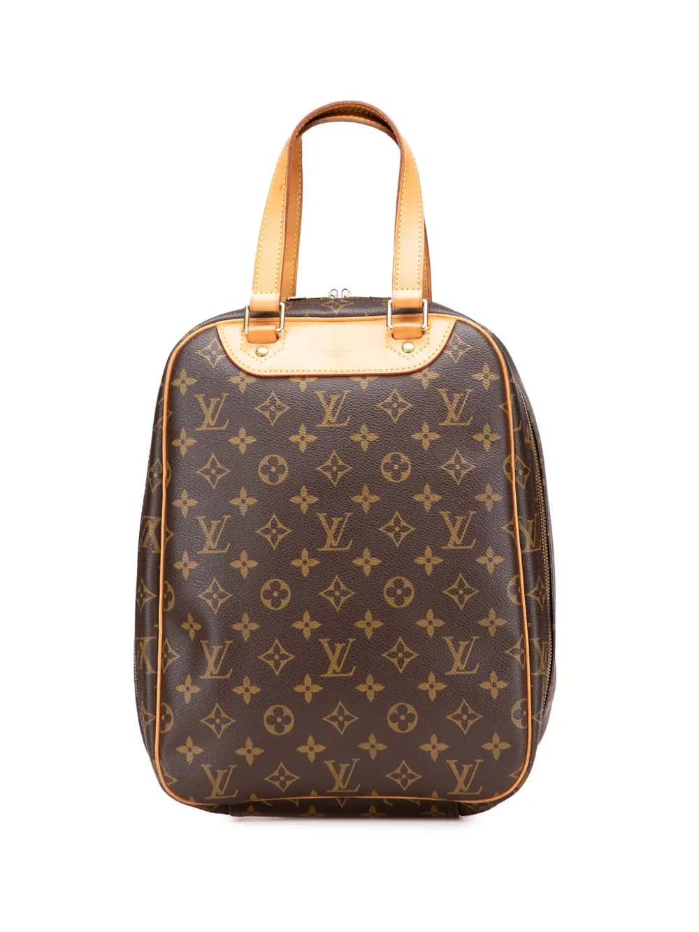 Pre-owned Louis Vuitton 1999 Monogram Excursion Handbag In Brown