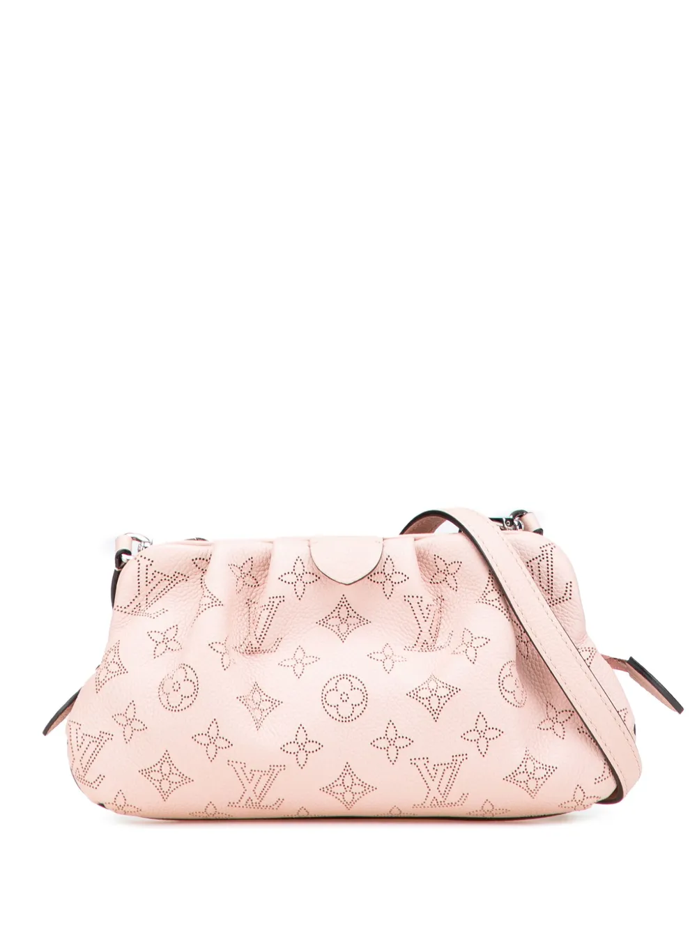 Louis Vuitton Pre-Owned 2020 モノグラム マヒナ スカラ ミニポーチ ショルダーバッグ - ピンク Louis Vuitton Pre-Owned 2020 モノグラム マヒナ スカラ ミニポーチ ショルダーバッグ - ピンク