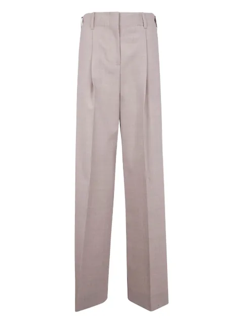 P.A.R.O.S.H. pleated wool trousers