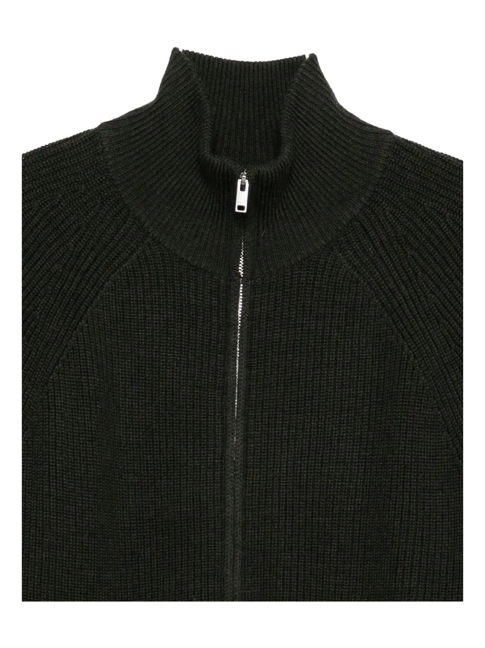 Isabel Marant High-neck Zip-up Sweatshirt In Green
