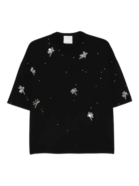 Forte Forte dragonfly embellished T-shirt