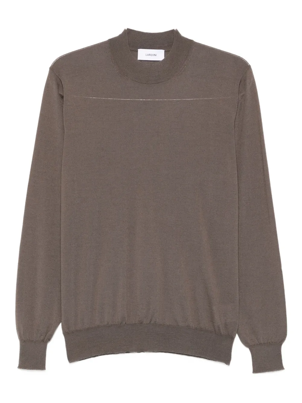 Lardini mock-neck sweater Bruin