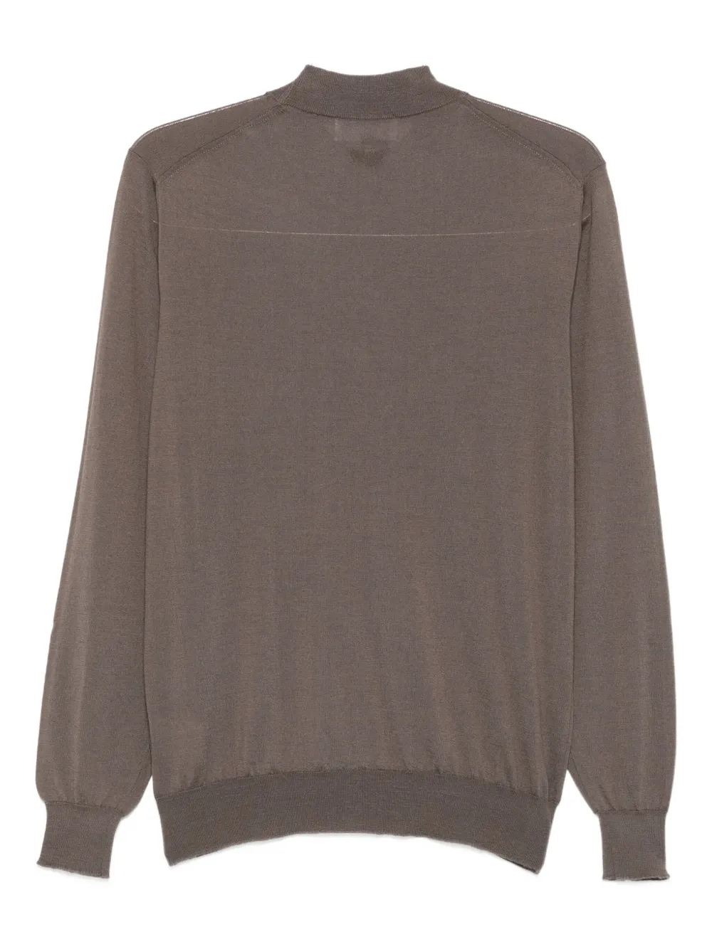 Lardini mock-neck sweater - Bruin