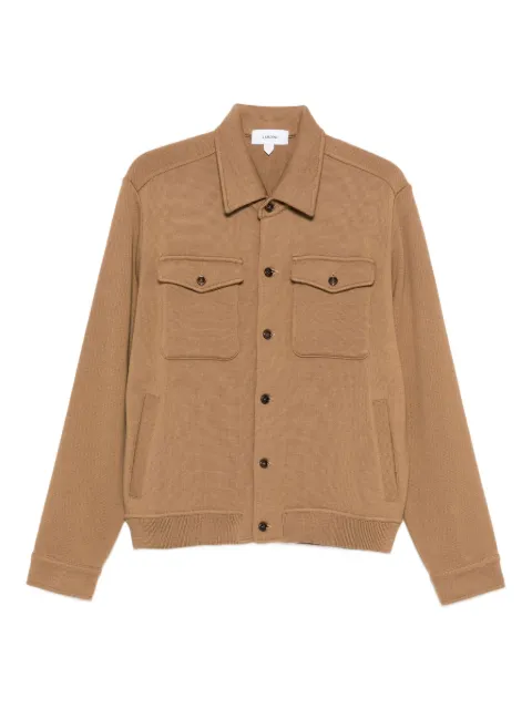 Lardini buttoned flap-pocket jacket
