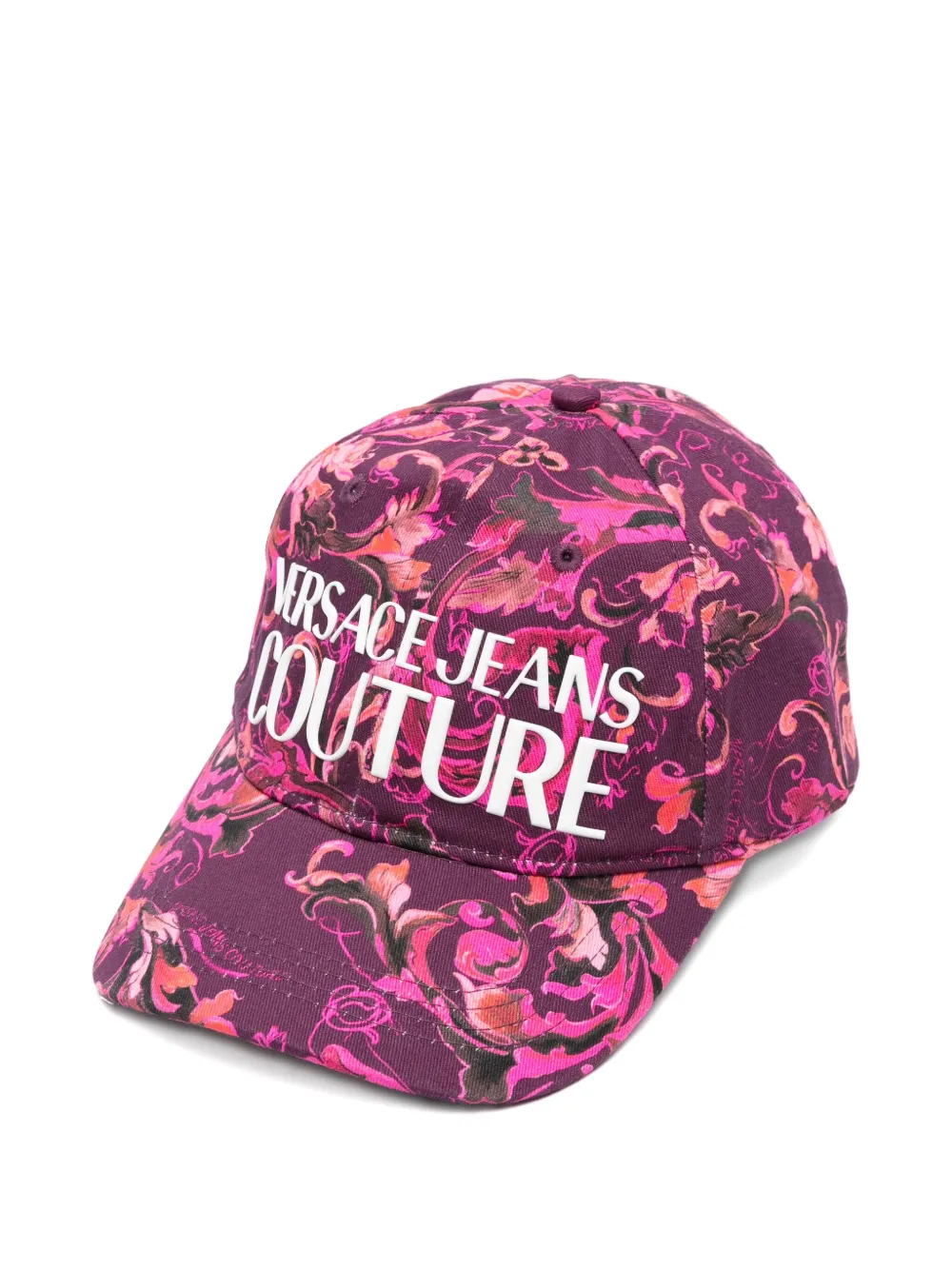 Versace Jeans Couture baroque-print baseball cap Paars