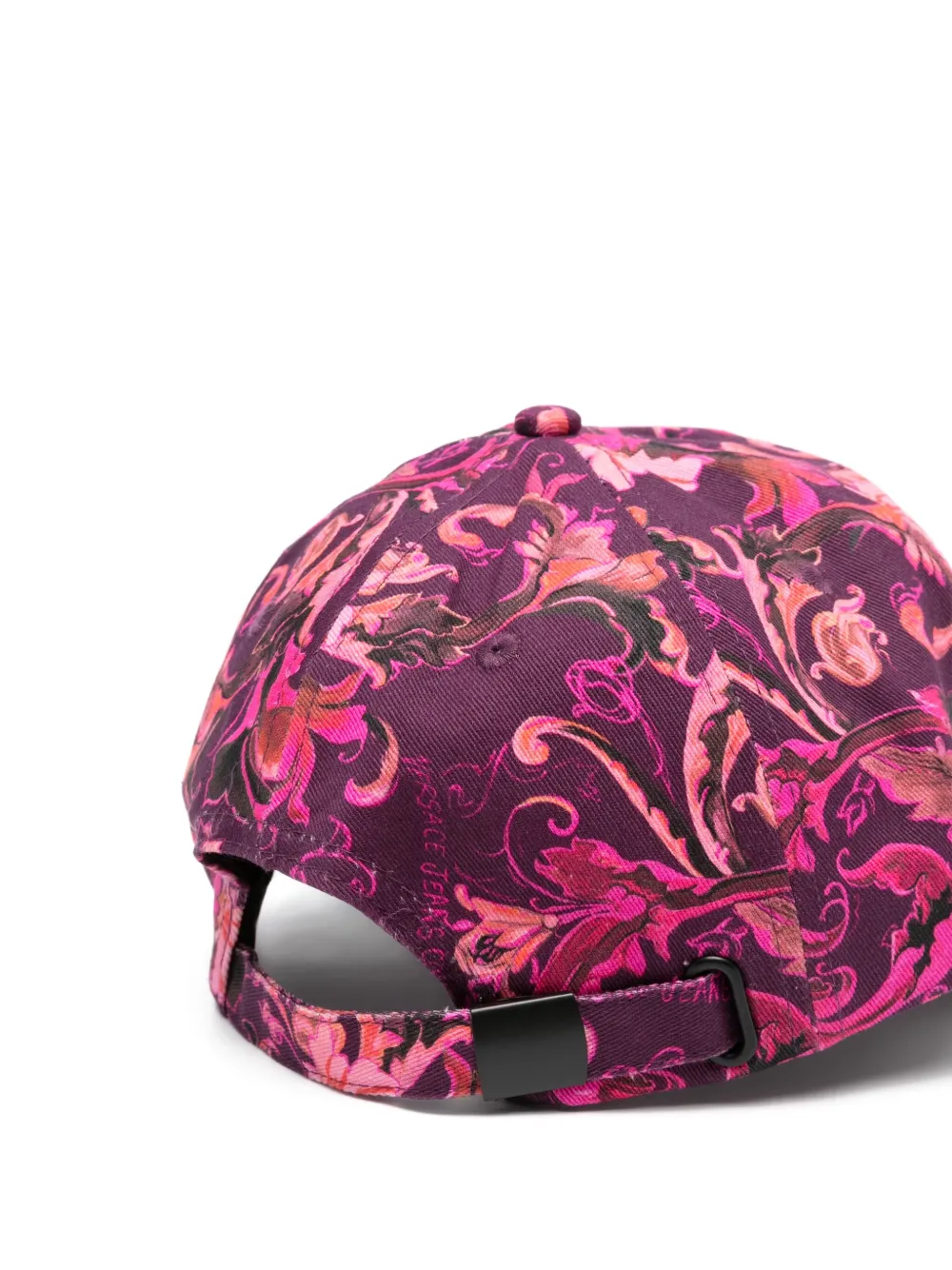 Versace Jeans Couture baroque-print baseball cap - Paars