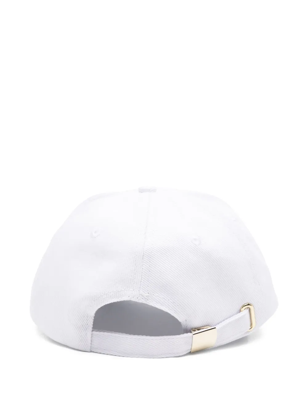 Versace Jeans Couture logo-plaque baseball cap - Wit