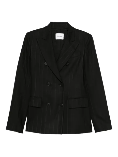 THE ANDAMANE pinstriped double-breasted jacket