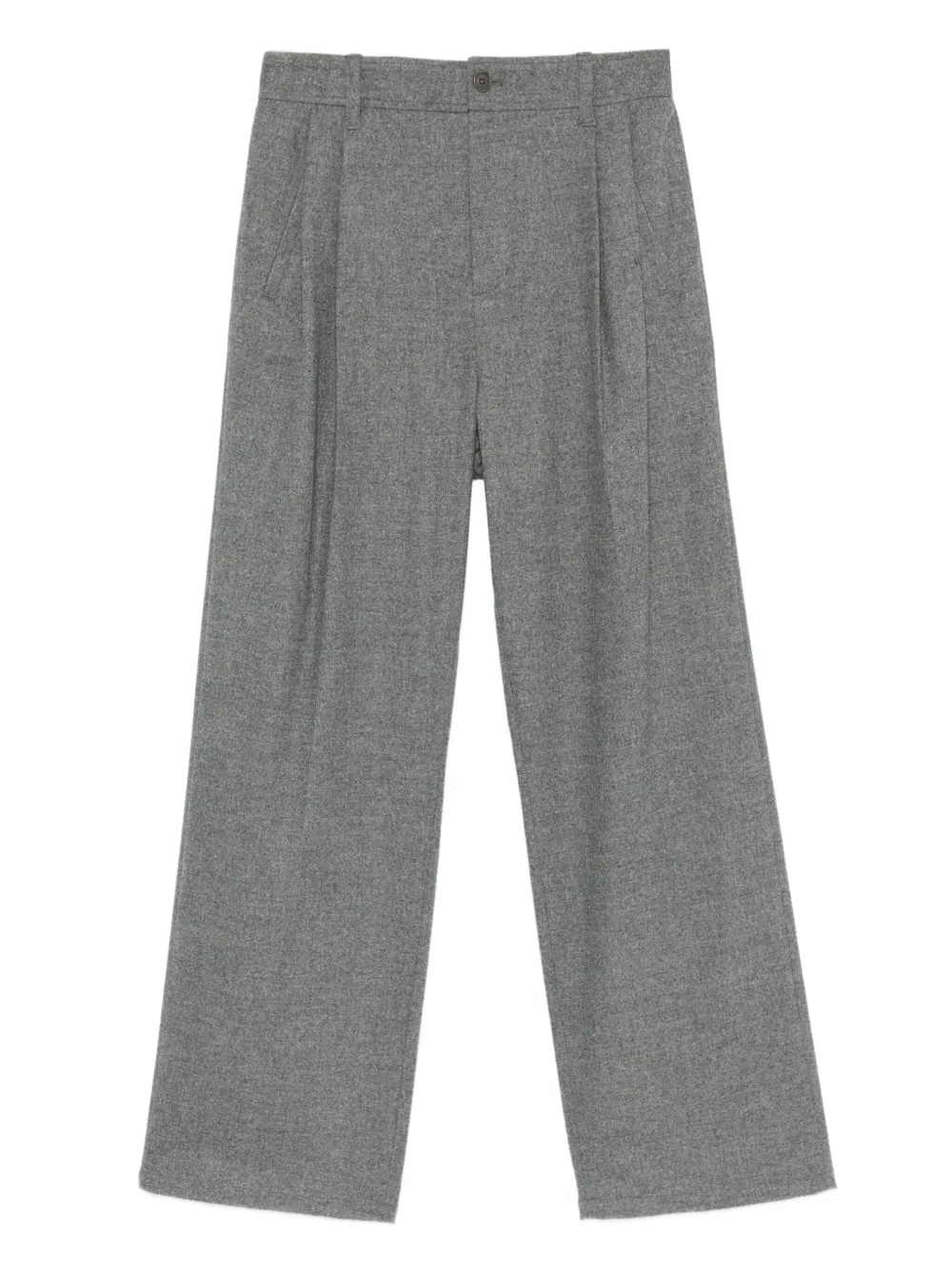 Simkhai pleated wide-leg trousers | Grey | Image 1