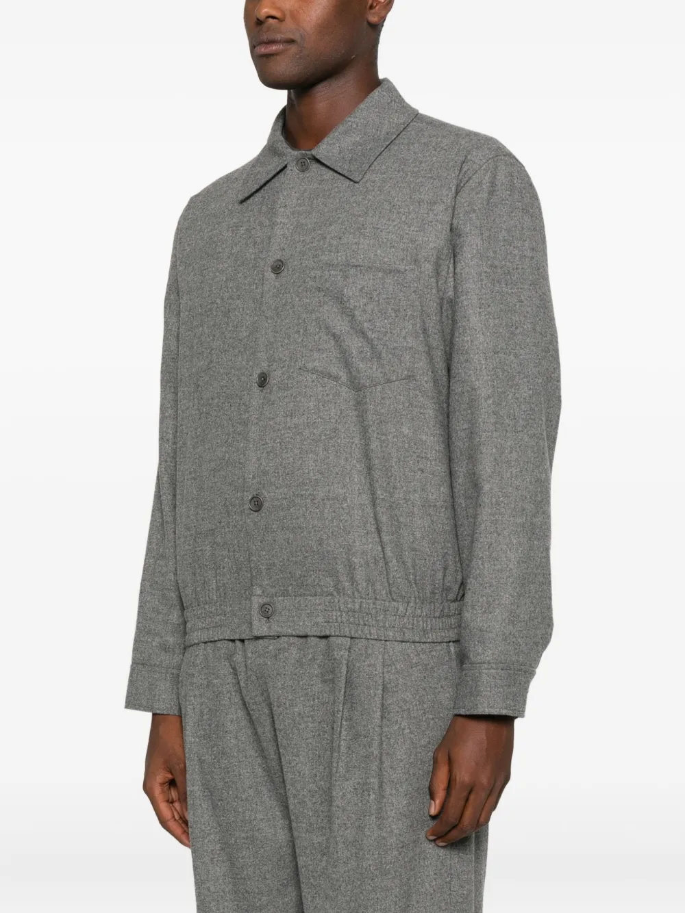 Simkhai Ernie shirtjack Grijs