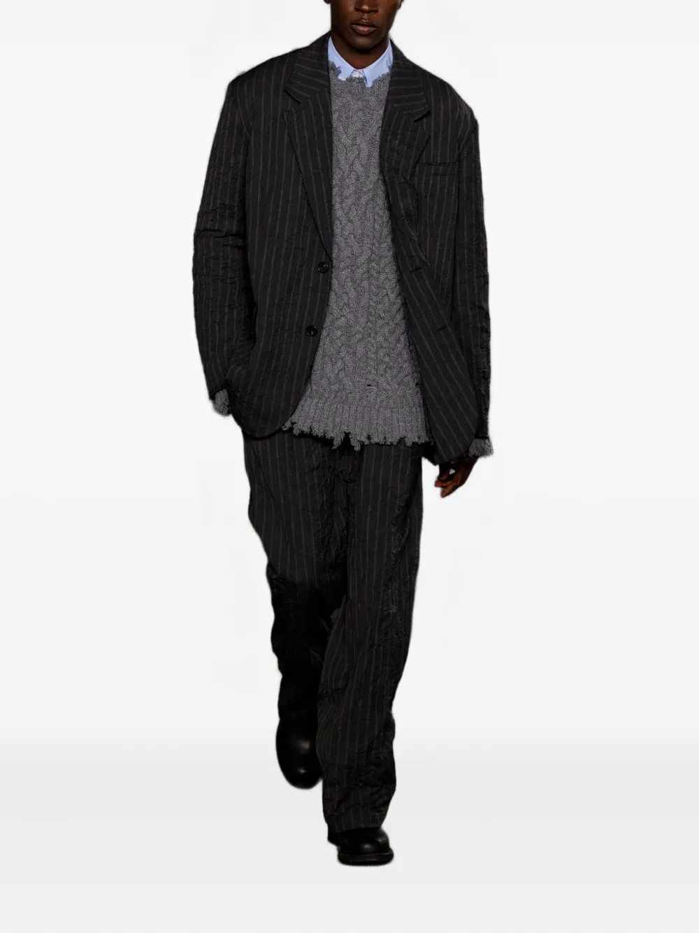 Simkhai pinstripe trousers | Regular-Fit & Straight Leg Pants | Image 2