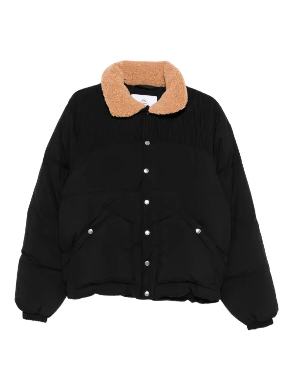 【値下げ】Pyrenex コーデュロイダウンジャケット Pyrenex Fiery コーデュロイカラージャケット | ブラック | FARFETCH JP