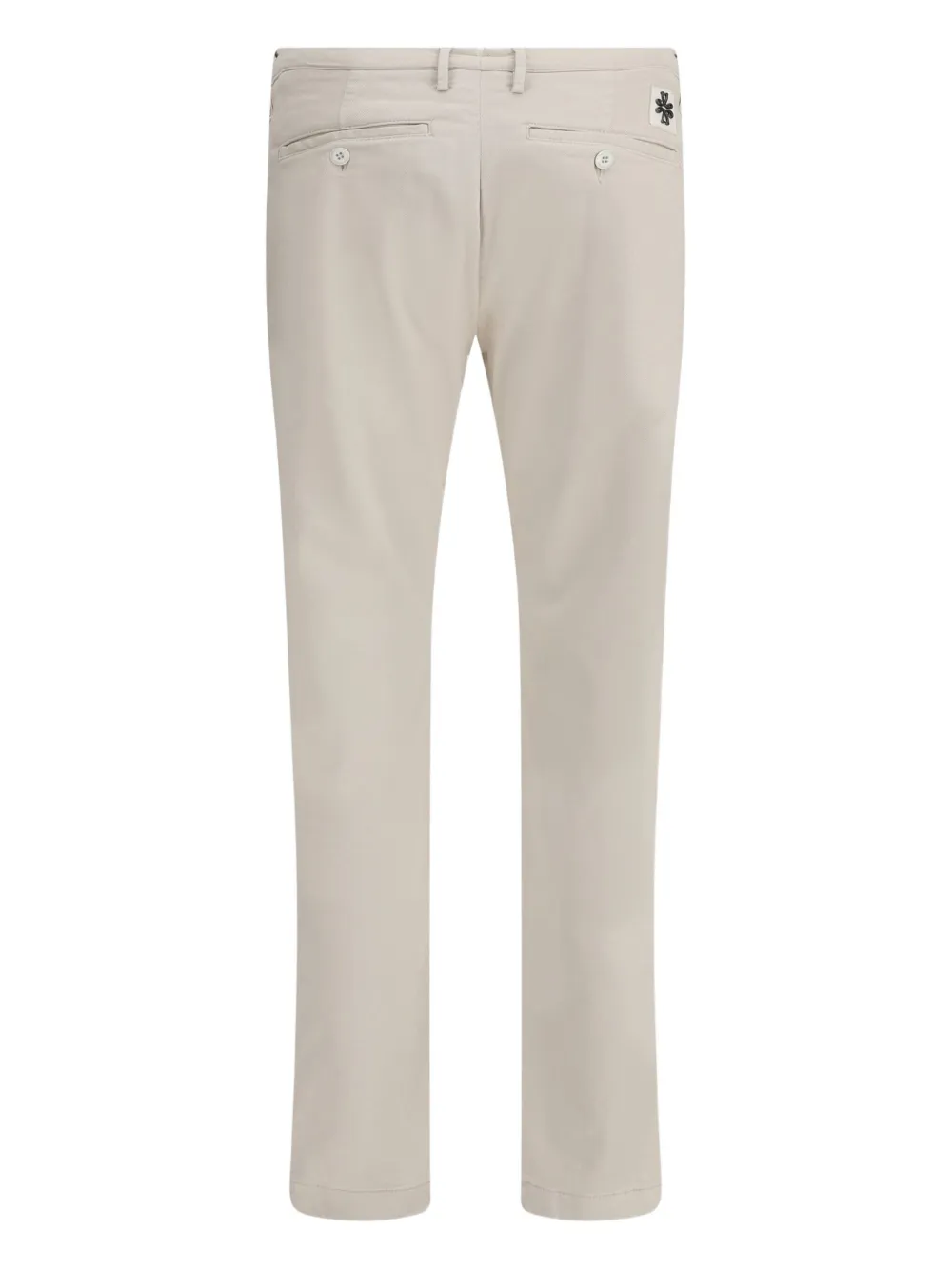 Jacob Cohën button-closure cotton trousers - Beige