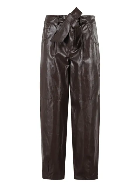 Federica Tosi bow-detail carrot trousers