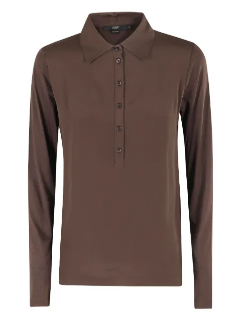 Seventy long-sleeve polo top
