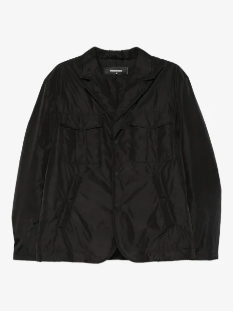 DSQUARED2 flap-pocket buttoned jacket
