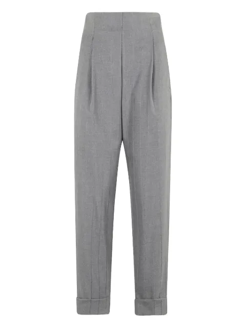 THE ANDAMANE pleated cropped trousers
