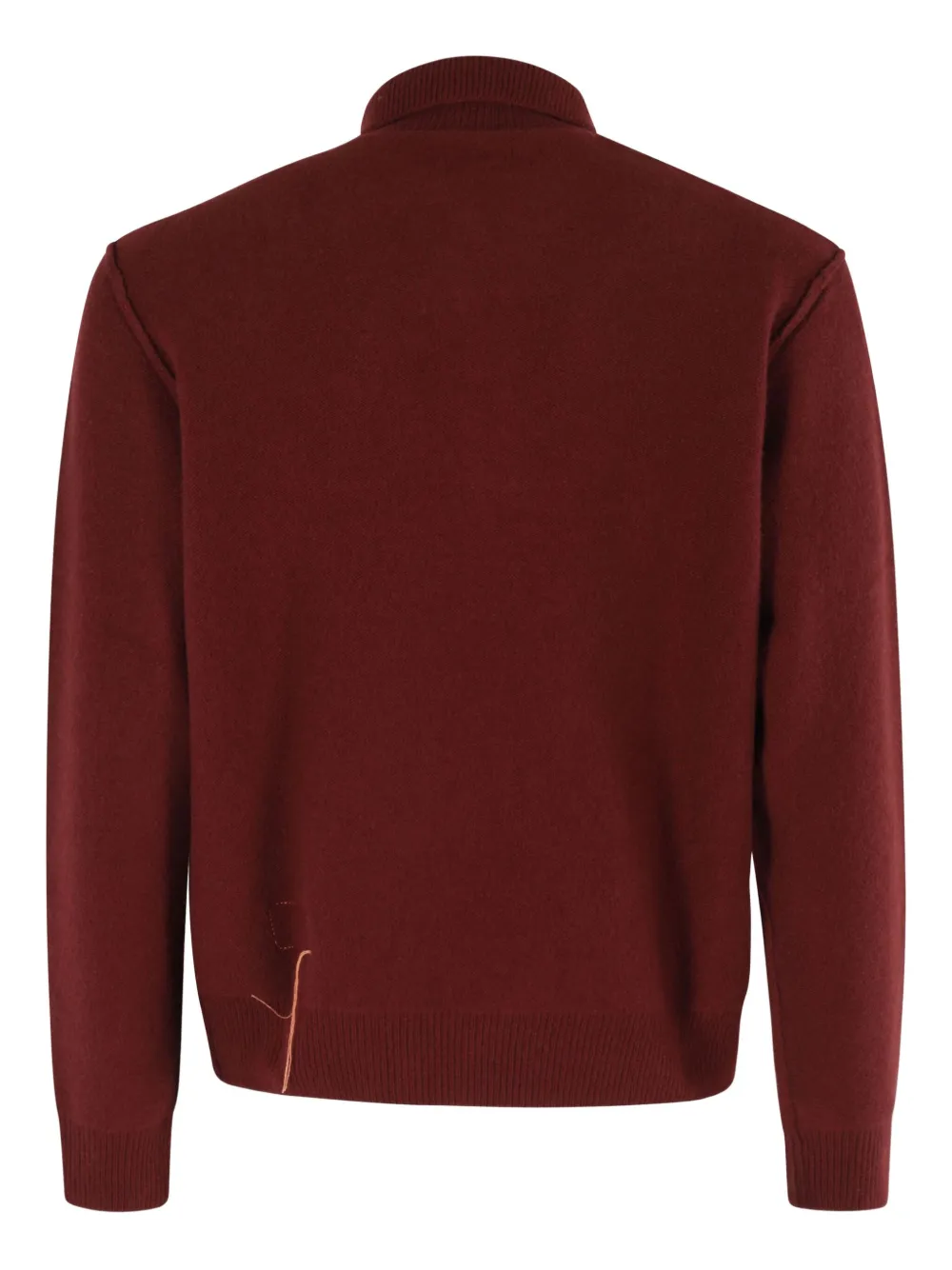 Fortela half-zip sweater - Rood