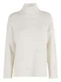 Barbour turtleneck ribbed sweater - Neutrals