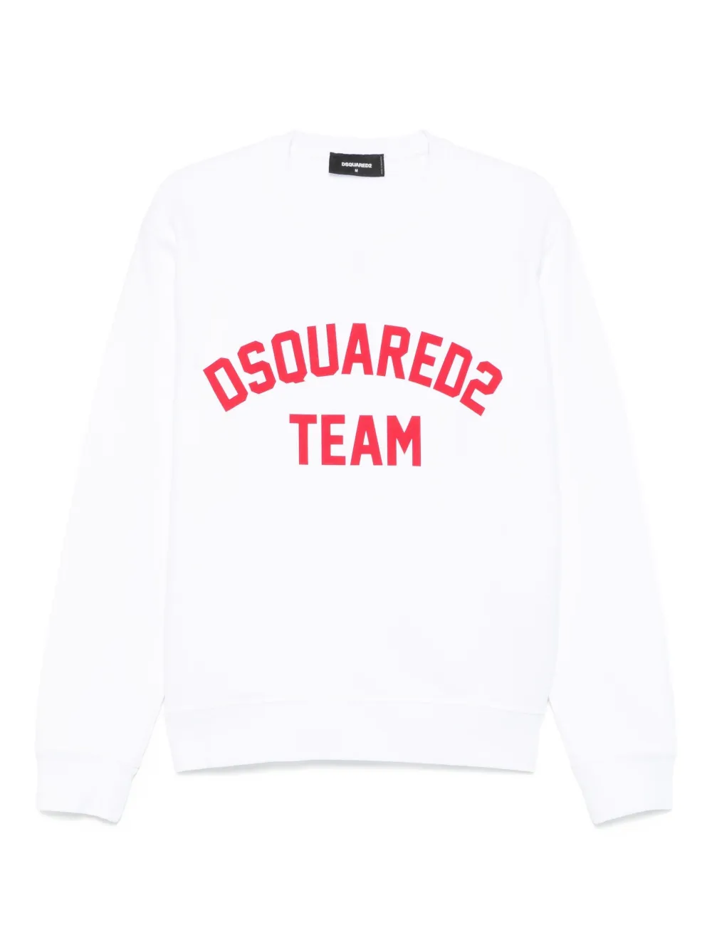 DSQUARED2 Sweater met logo Wit