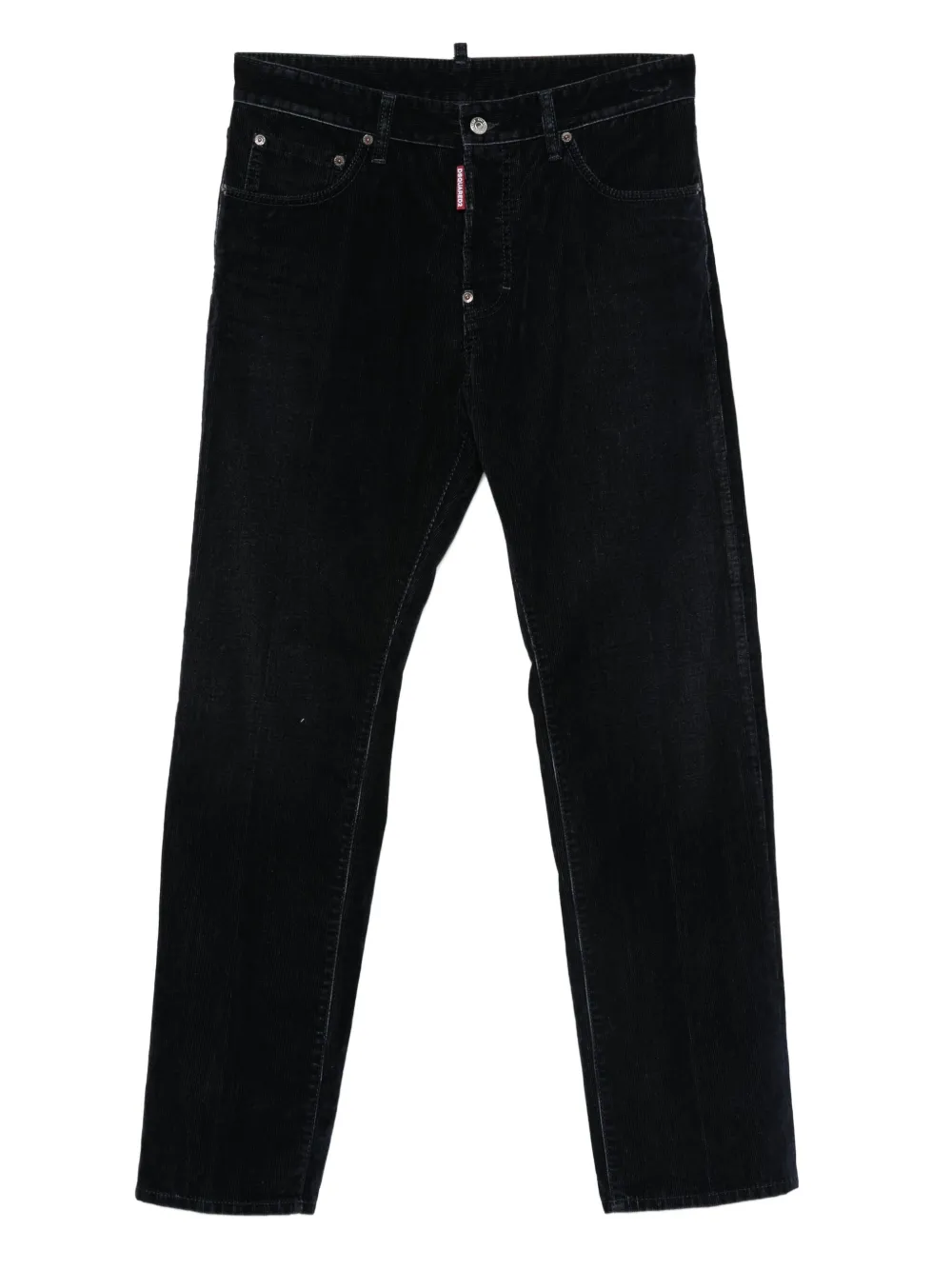 DSQUARED2 Katoenen jeans met vijf zakken Blauw