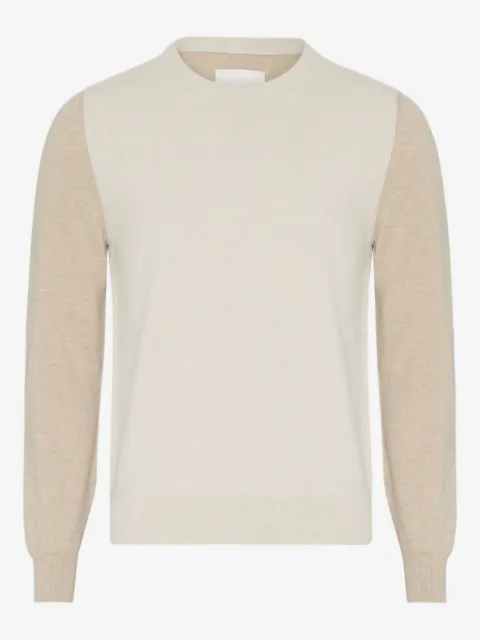 Maison Margiela pull à empiècements contrastants