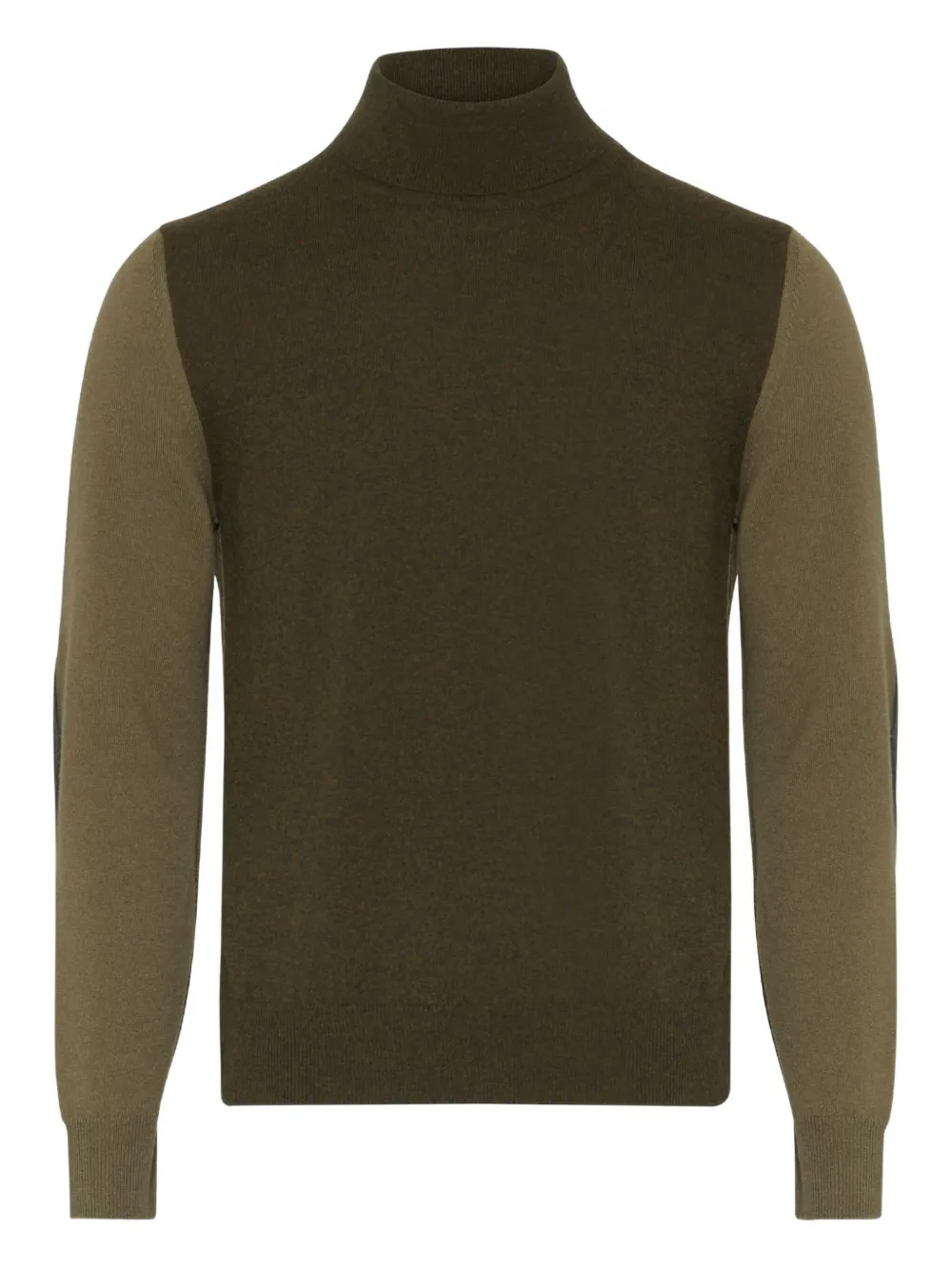 Maison Margiela タートルネック リブセーター - グリーン Maison Margiela タートルネック リブセーター - グリーン