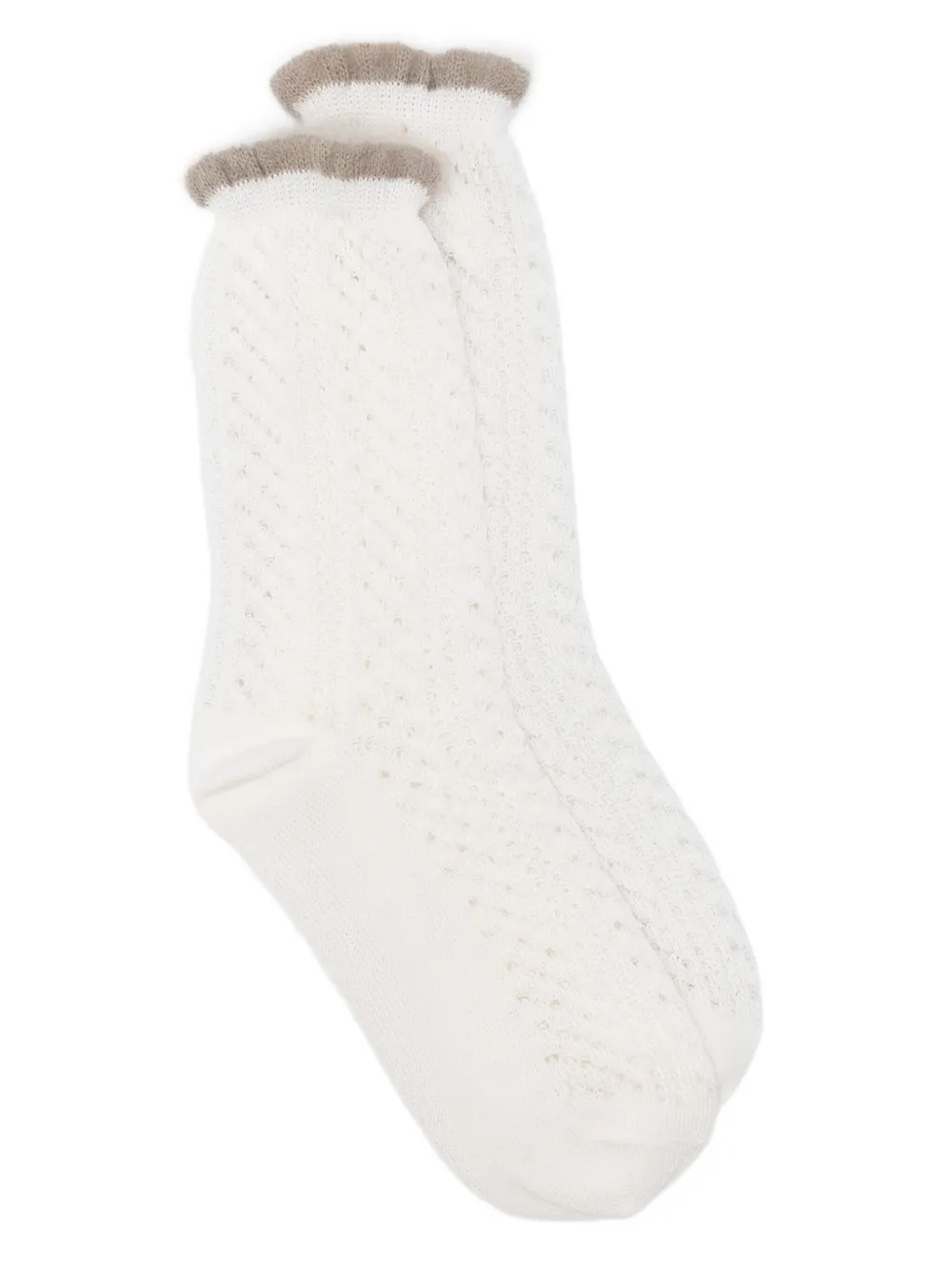 Forte Forte Frill Socks In White