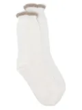 Forte Forte frill socks - White