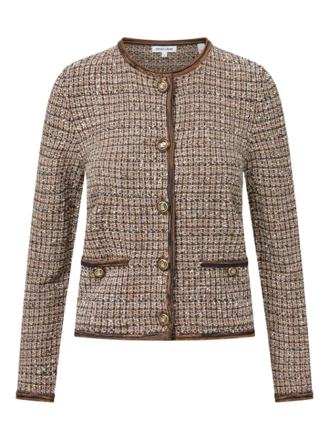 Veronica Beard Brisa tweed button-front jacket