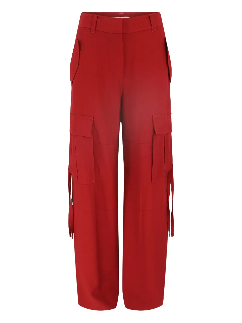 Ulla Johnson Pax cargo-pocket trousers Rood