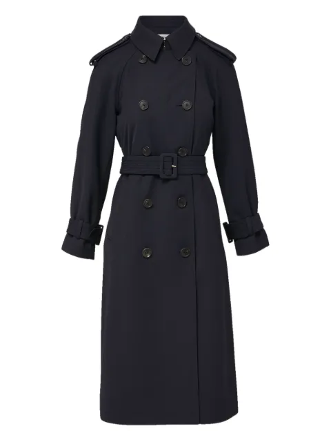Veronica Beard Conneley Dickey double-breasted belted trench coat