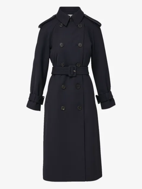 Veronica Beard Conneley Dickey double-breasted belted trench coat
