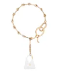 Ermanno Scervino chain bag charm - Gold