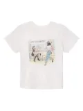 RE/DONE illustration-print T-shirt - White