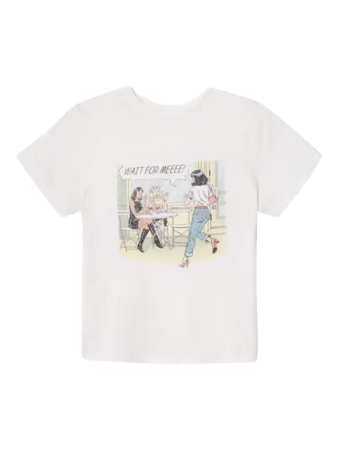 RE/DONE illustration-print T-shirt 
