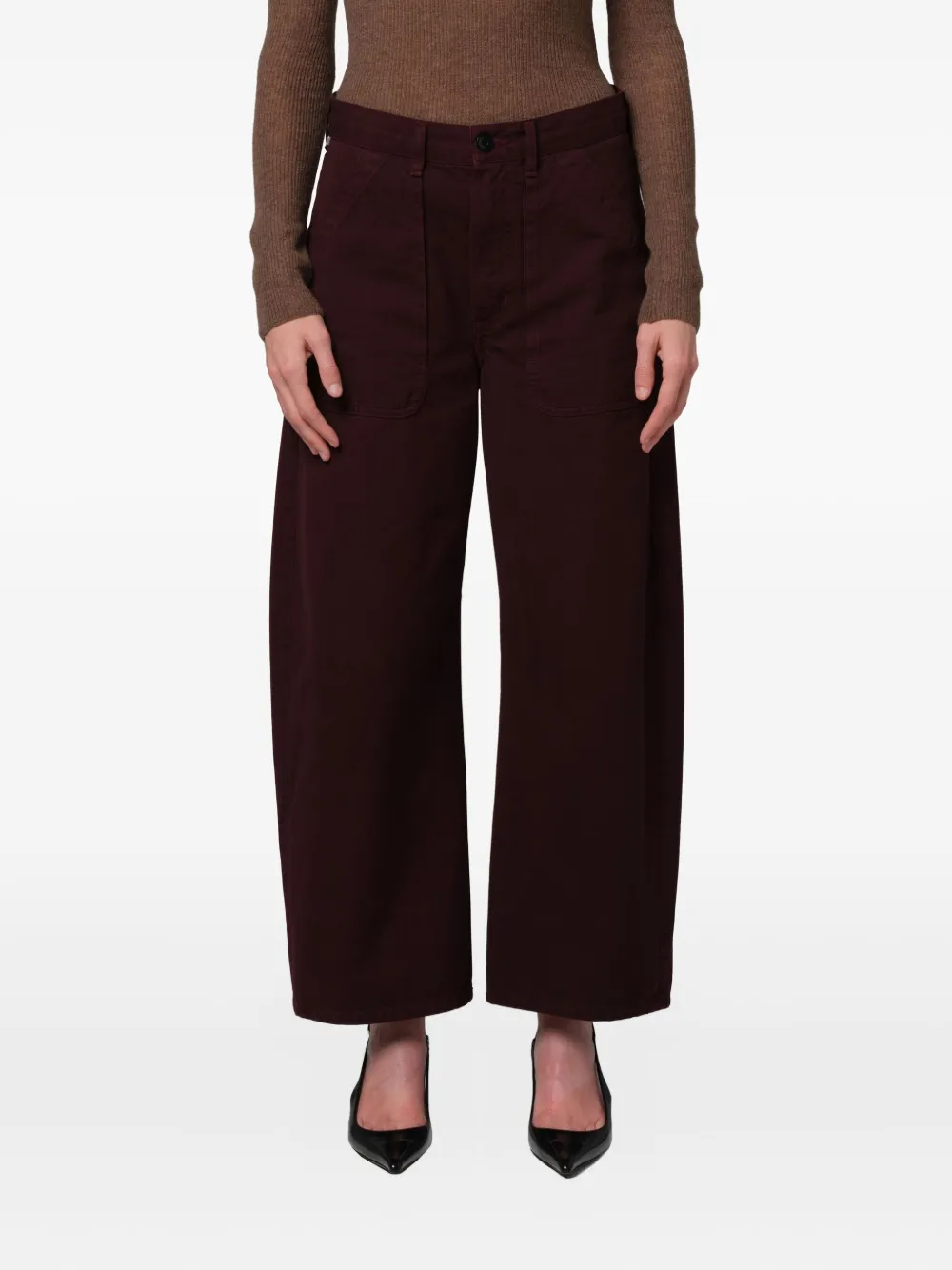 Citizens of Humanity cargo-pockets wide-leg jeans Bruin