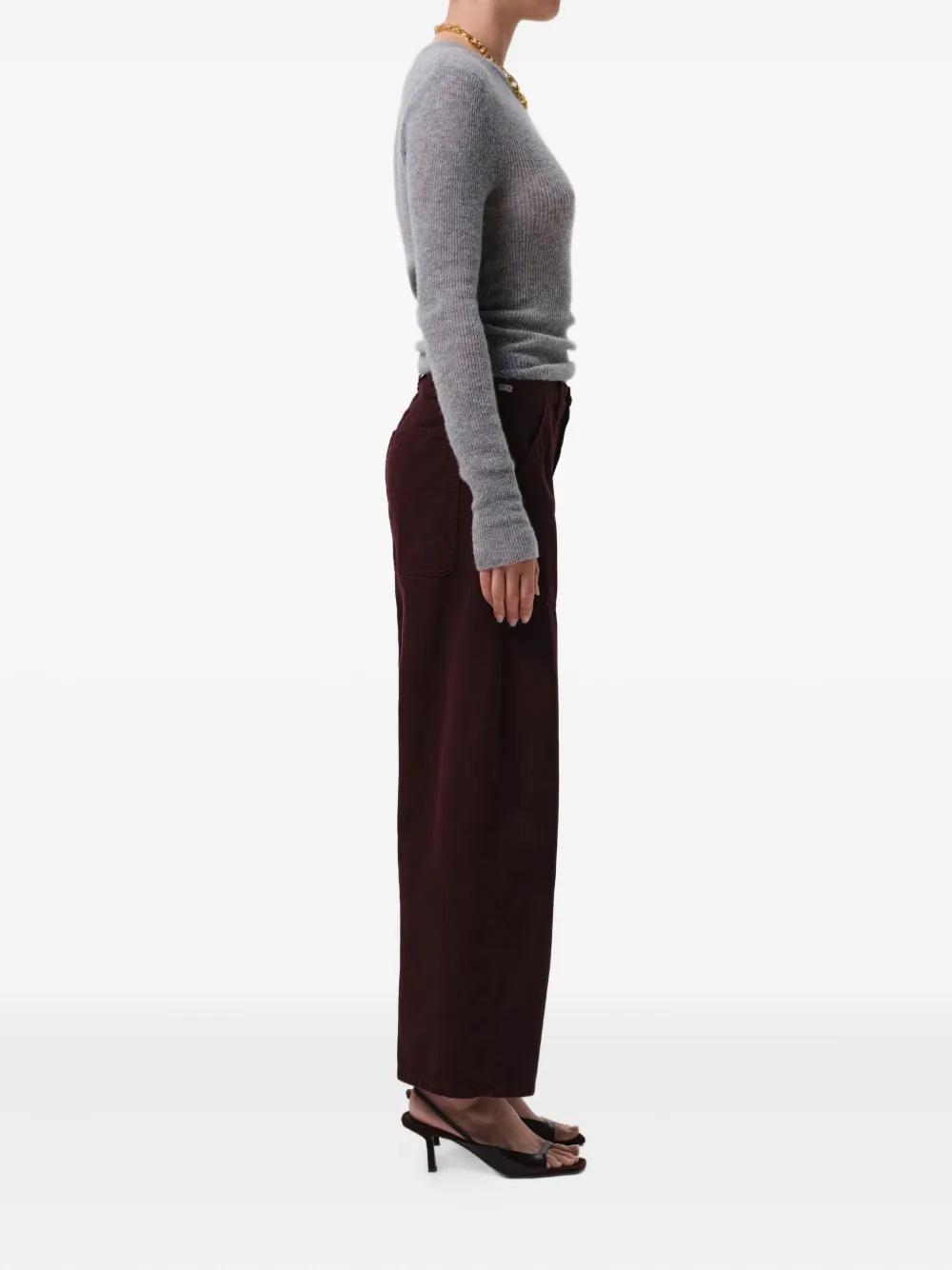 Citizens of Humanity cargo-pockets wide-leg jeans Bruin