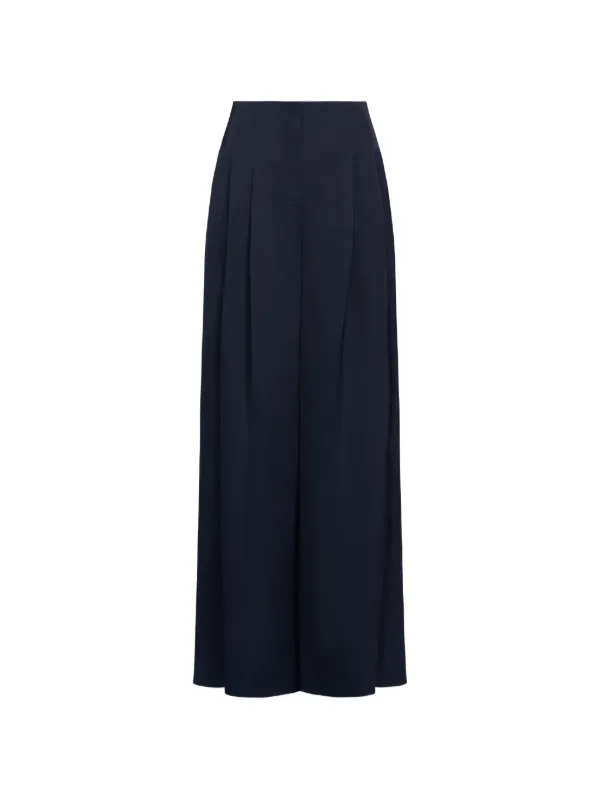 Twp Drew Pleated Trousers in Blue