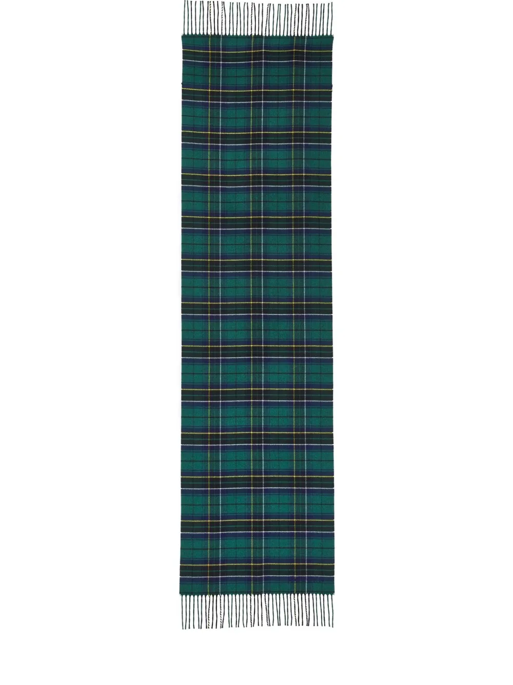 Alexander McQueen Sjaal met tartan ruit Groen